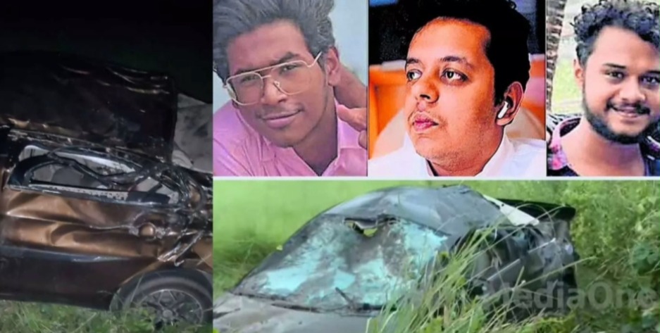 Tree Rash കാട്ടുപന്നി കുറുകെ ചാടി, നിയന്ത്രണം വിട്ട കാർ മരത്തിലിടിച്ച് ...